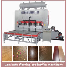 Short Cycle Melamine Laminate Flooring Production Line